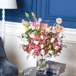 Blush Garden Elegance Vase