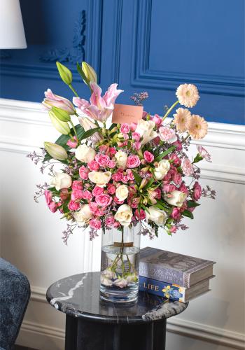 Blush Garden Elegance Vase