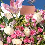 Blush Garden Elegance Vase