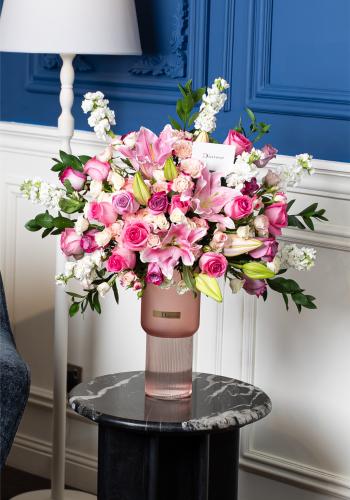 Pink Petal Harmony Vase