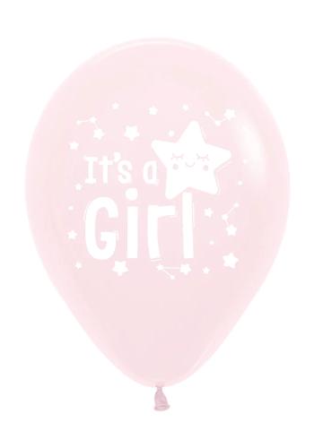 It's a Girl Pink Balloon