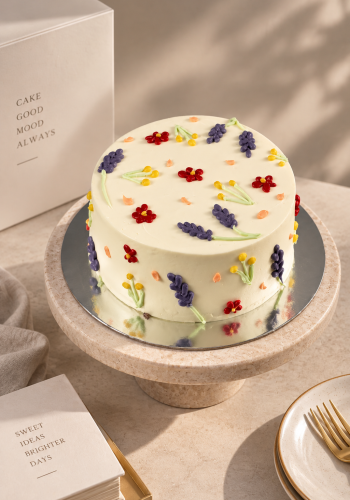 Flower Symphony Cake