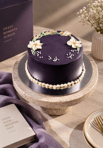 Purple Touch Cake