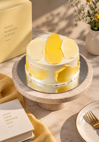 Yellow Blush Cake