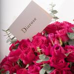 Hot Pink - Spray Rose Bouquet with Eucalyptus