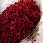 100 Red Roses Bouquet with Custom Wrapping